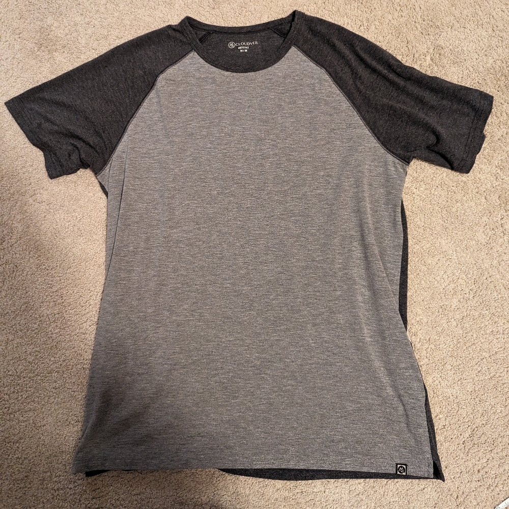 Two tone baseball style T-shirt